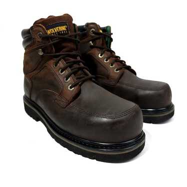 Genuine Leather × Wolverine WOLVERINE Steel Toe Oi