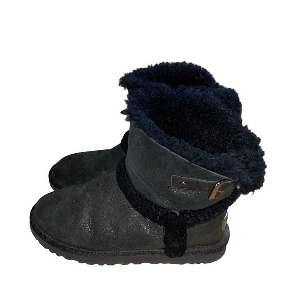 Ugg UGG Airehart Wool Lined Black Boots - image 4