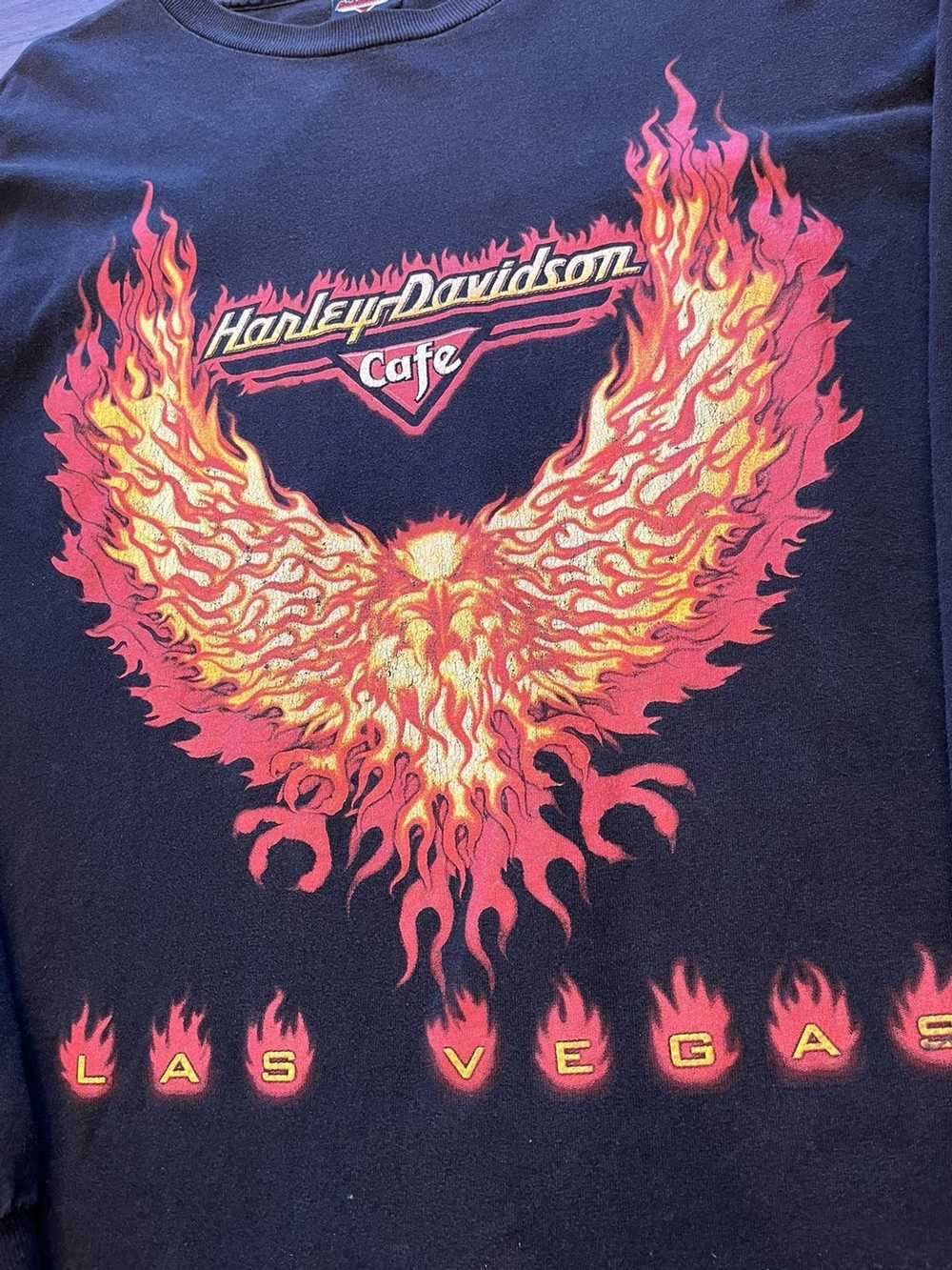 Harley Davidson Vintage Harley Phoenix Longsleeve - image 3