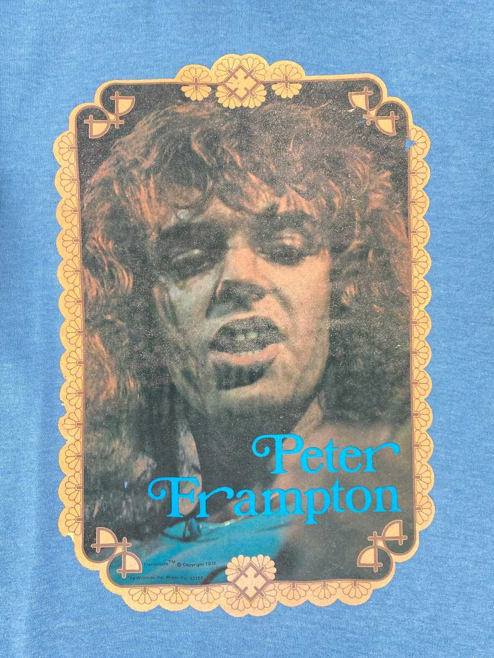 Vintage 1976 Peter Frampton Screenstars T-Shirt S… - image 2