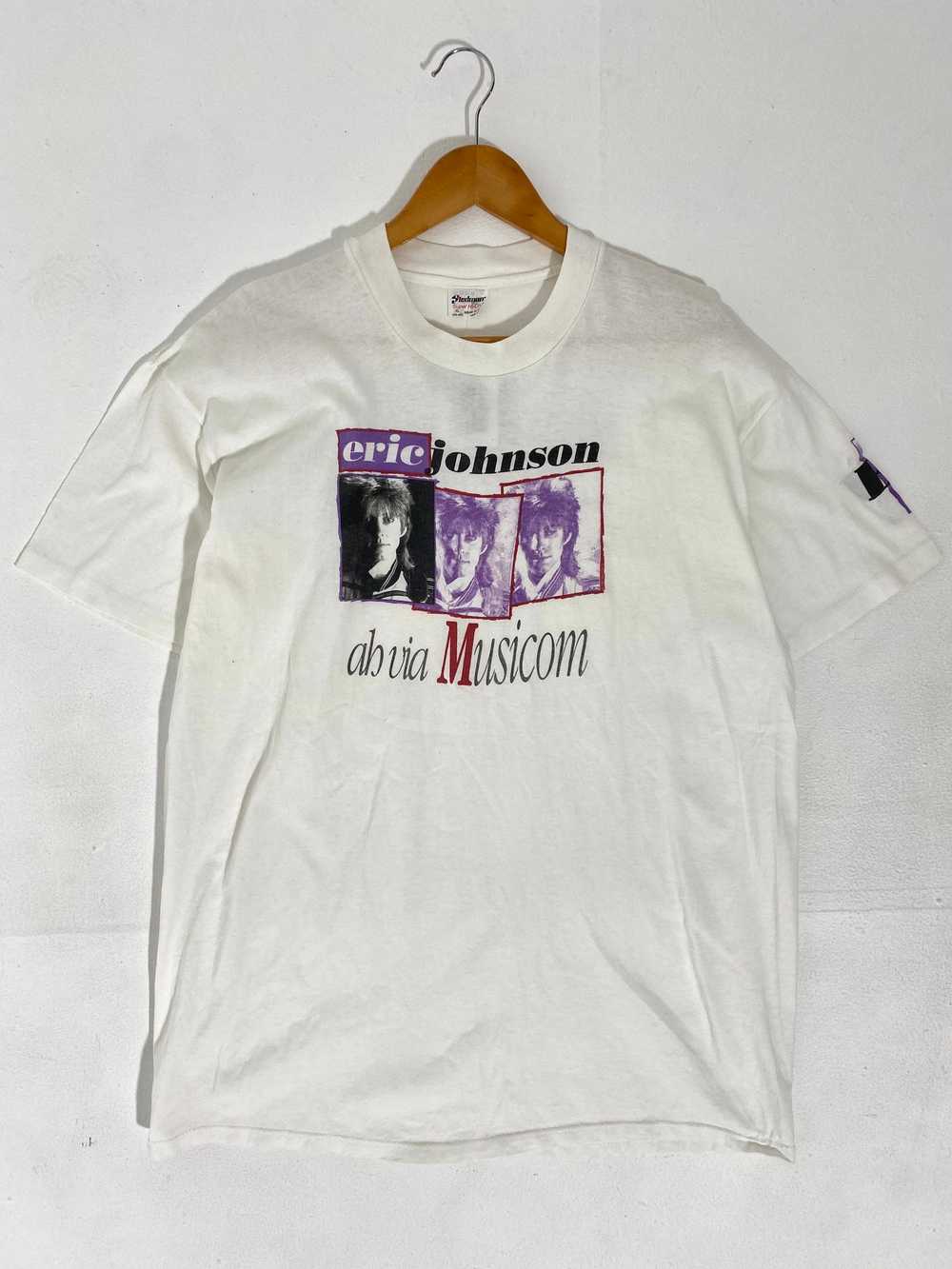 Vintage Eric Johnson "ah via Musicom" T-Shirt Sz.… - image 1