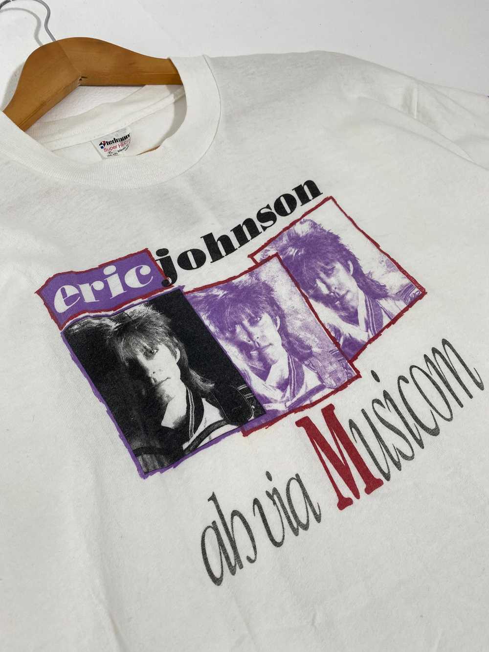 Vintage Eric Johnson "ah via Musicom" T-Shirt Sz.… - image 3