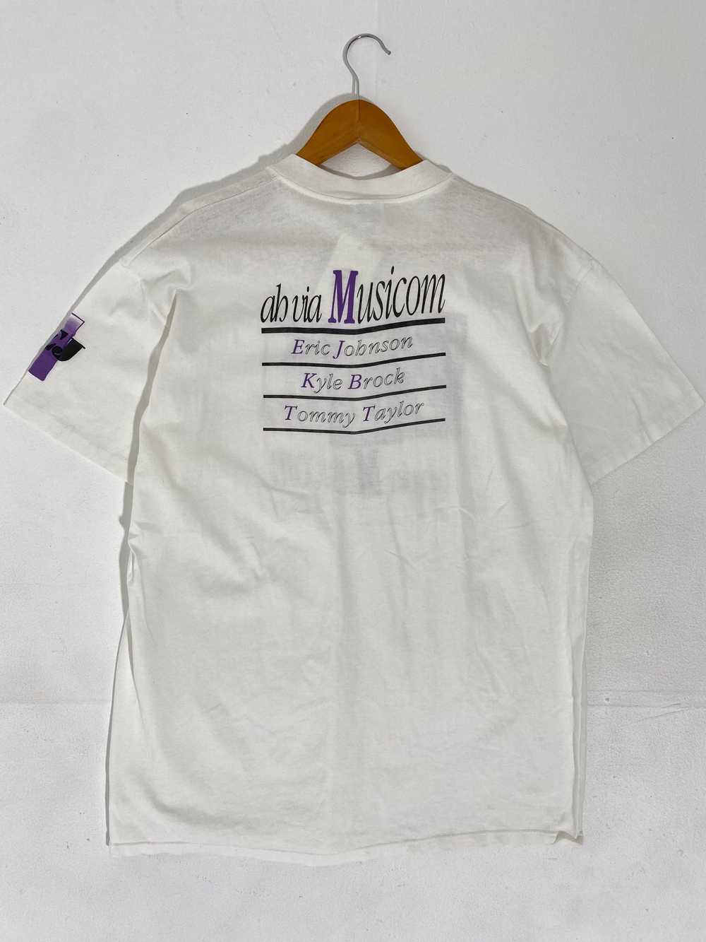 Vintage Eric Johnson "ah via Musicom" T-Shirt Sz.… - image 5