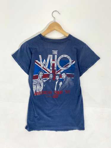 Vintage The WHO Band 1982 World Tour T-Shirt Sz. S - image 1