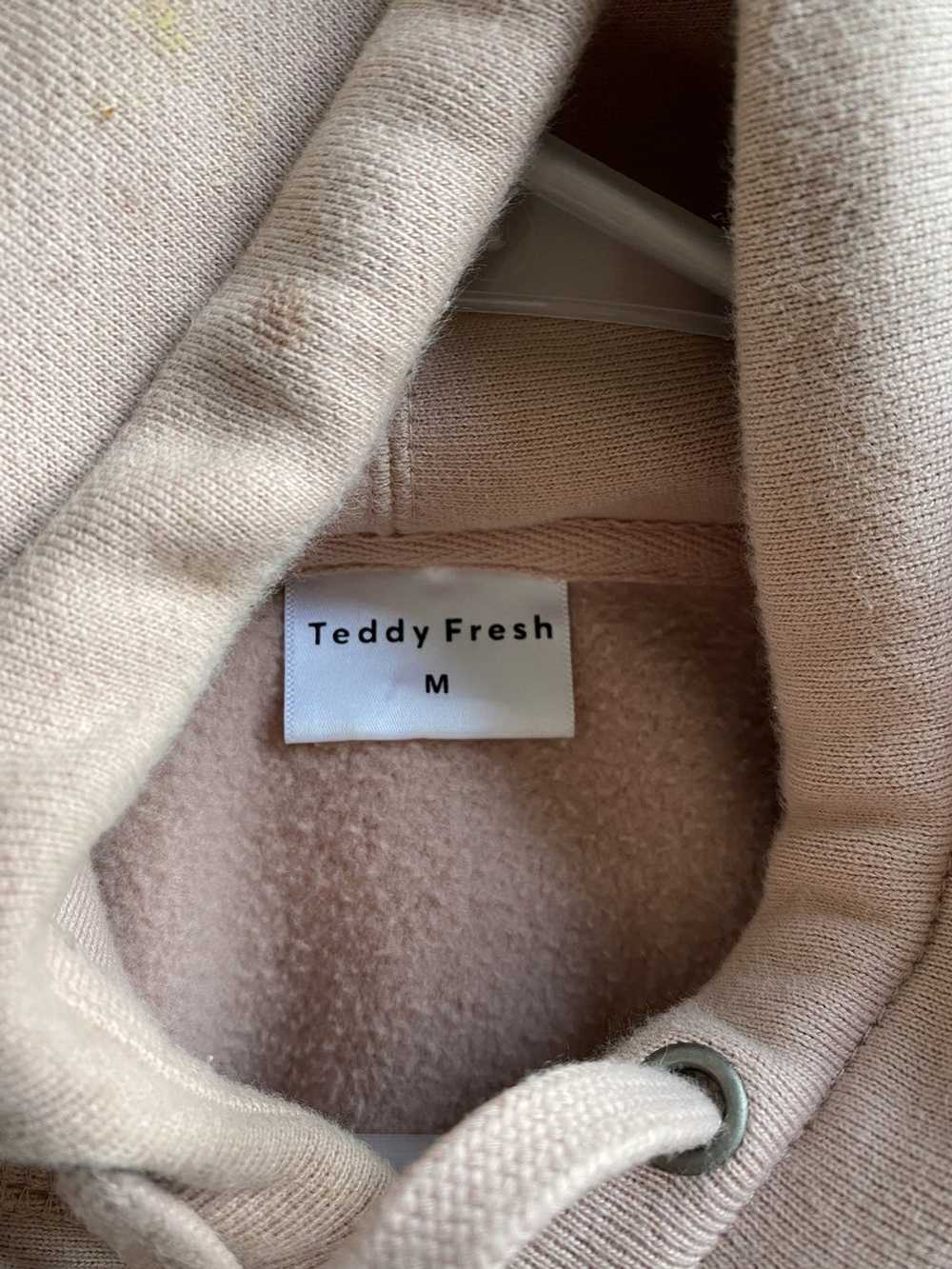 Teddy Fresh Teddy Fresh Eyepatch Teddy Bear Hoodie - image 3