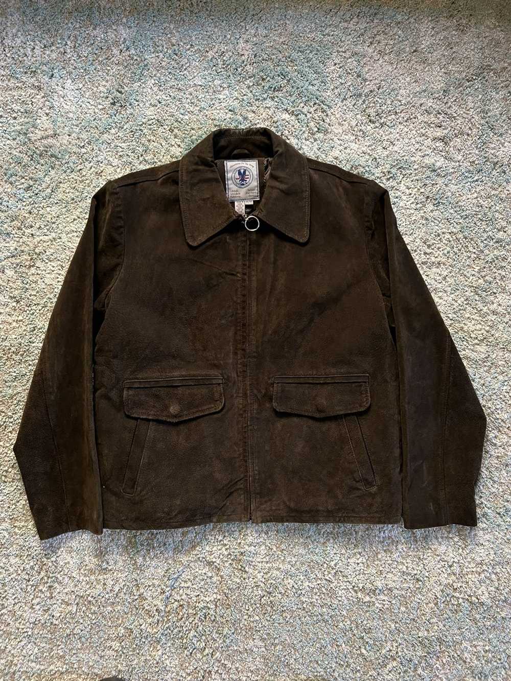 Leather Jacket × Vintage 70s leather jacket - image 1