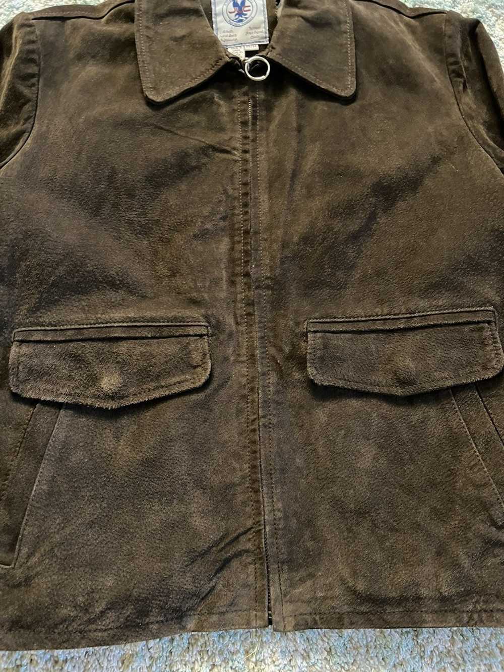 Leather Jacket × Vintage 70s leather jacket - image 3