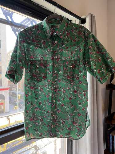 Isabel Marant Printed Short Sleeve Button-down SS'