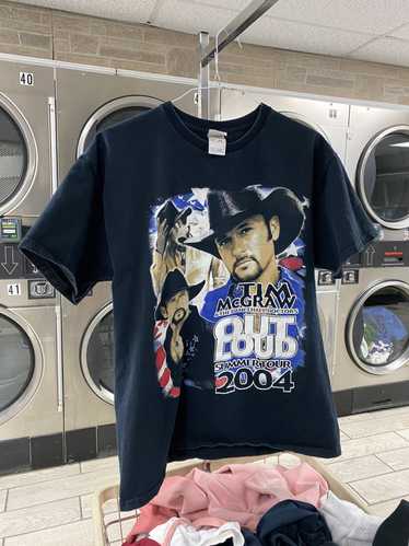 Band Tees × Rock T Shirt × Vintage 2004 Tim McGraw