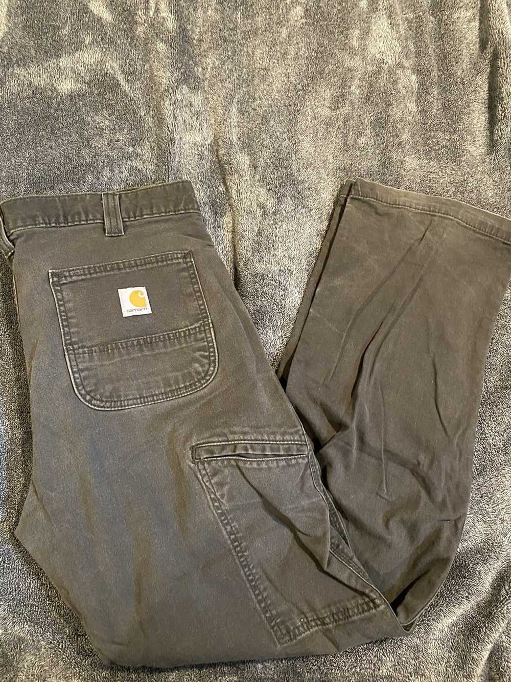 Carhartt × Vintage carrhart relaxed fit work pant - image 1