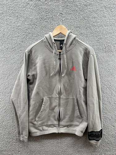 Adidas Adidas KMO. Coordinates Gray Zip Up Hoodie 