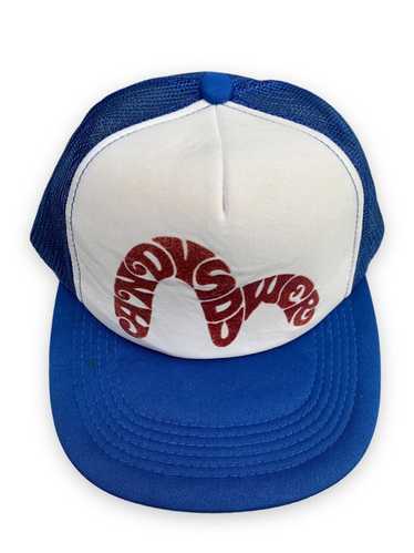 Evisu Trucker Hat (SEPAKET), Fesyen Pria, Aksesoris, Topi di Carousell