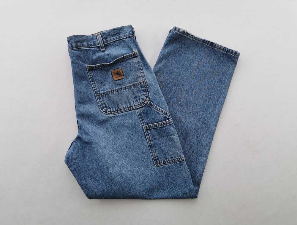 Carhartt Vintage Carhatt Denim Jeans Size 36/36x32 - image 5