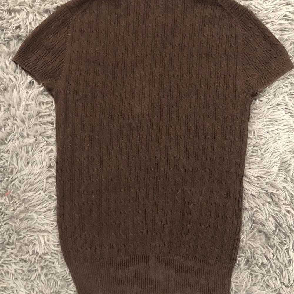 Gap Vintage Gap Brown Knit Top - image 3