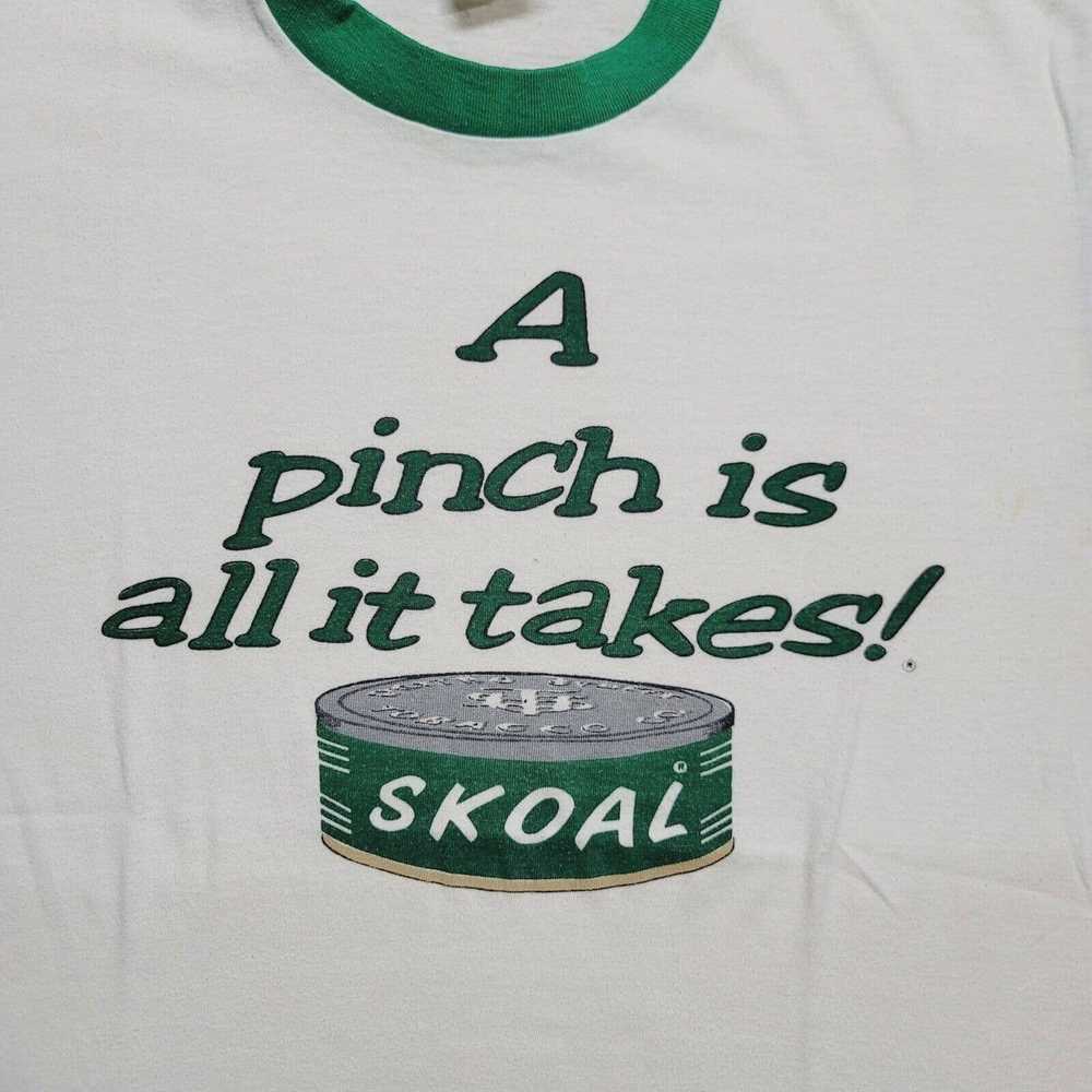 Vintage VTG 80s Skoal Tobacco A Pinch Is All It T… - image 2