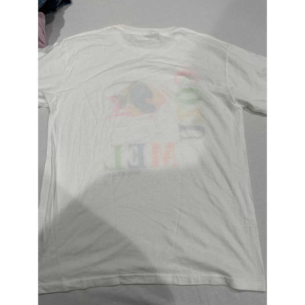 1 Vtg 80s Cozu Mel Mexico Neon Fish White XL Shirt - image 8