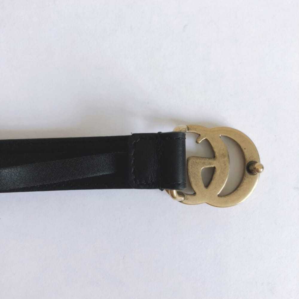 Gucci Gg Buckle leather belt - image 4