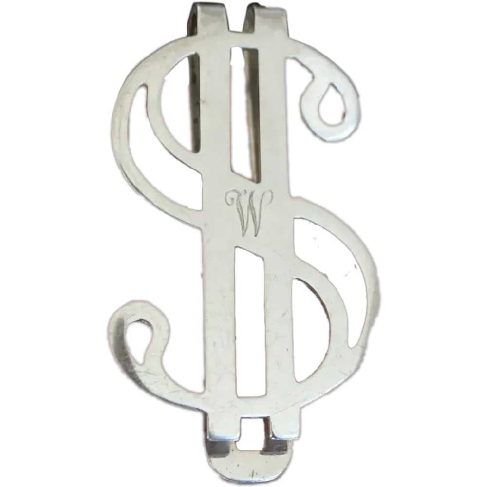 Sterling Money Symbol Money Clip - image 1