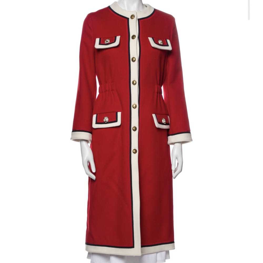 Gucci Wool peacoat - image 4