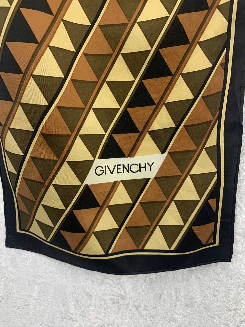Givenchy × Vintage Vintage Givenchy Stole Silk Sc… - image 3