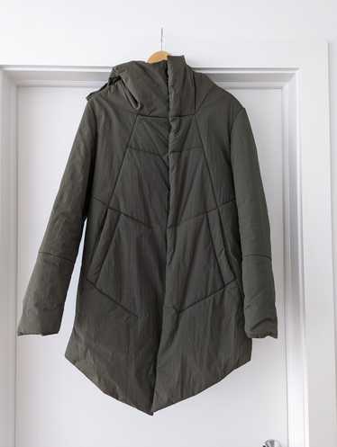 139Dec Insulated Waxed Nylon Coat