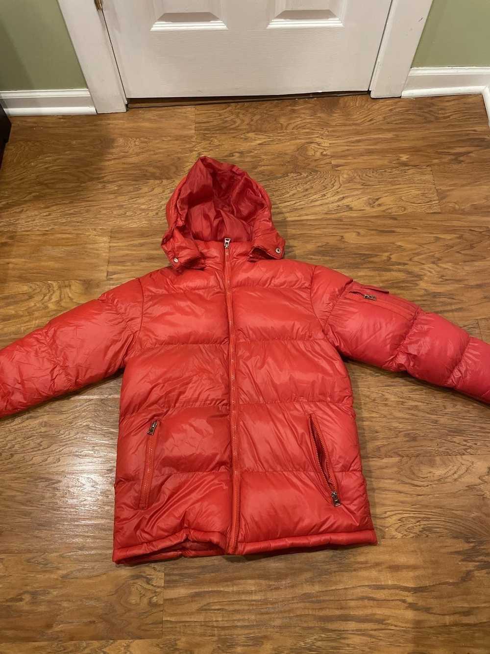 Streetwear Red Puffer Jacket - Gem | Jacken