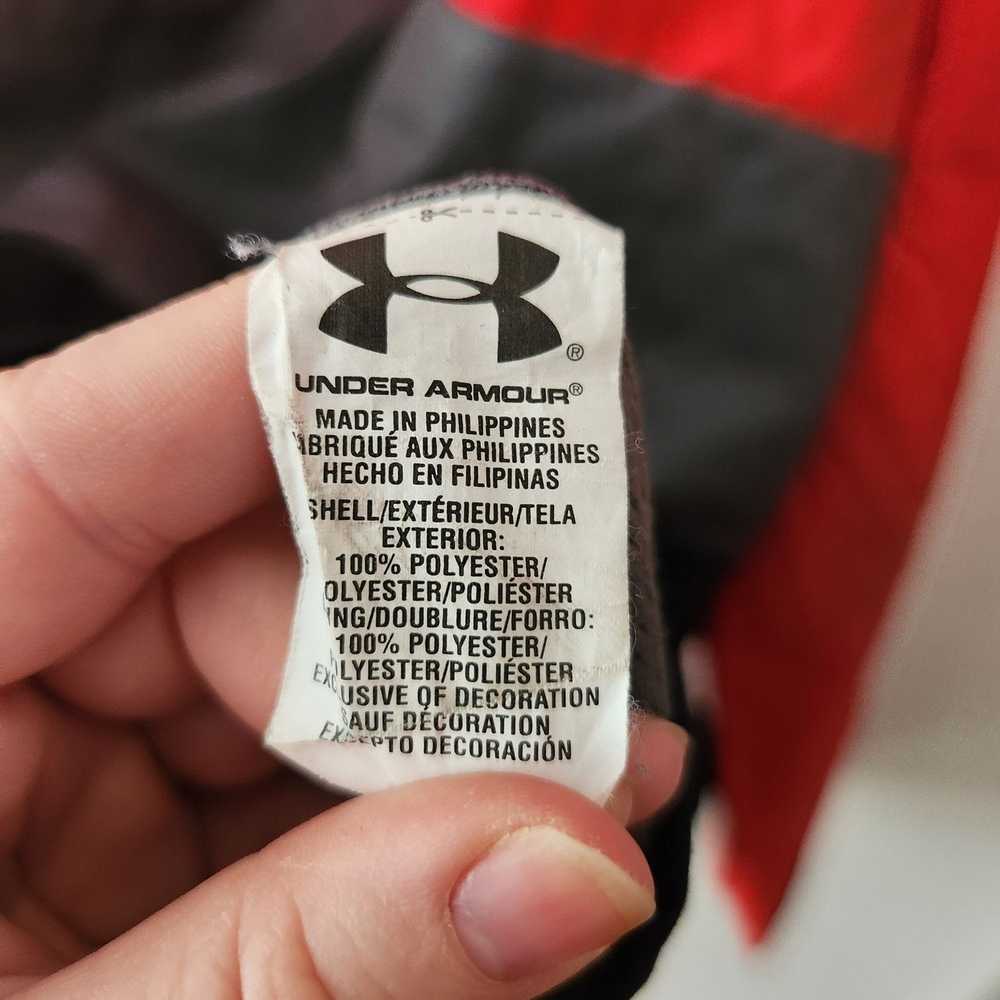 Under Armour Under Armour Red Gray Loose Hooded W… - image 3