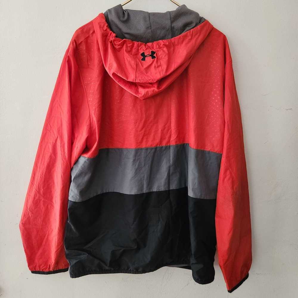 Under Armour Under Armour Red Gray Loose Hooded W… - image 4