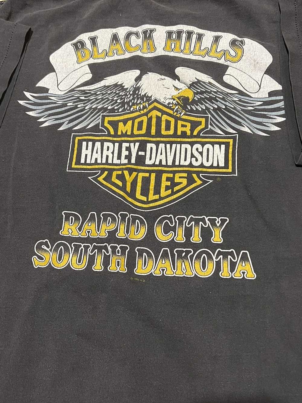 Harley Davidson × Made In Usa × Vintage 1993 SING… - image 1