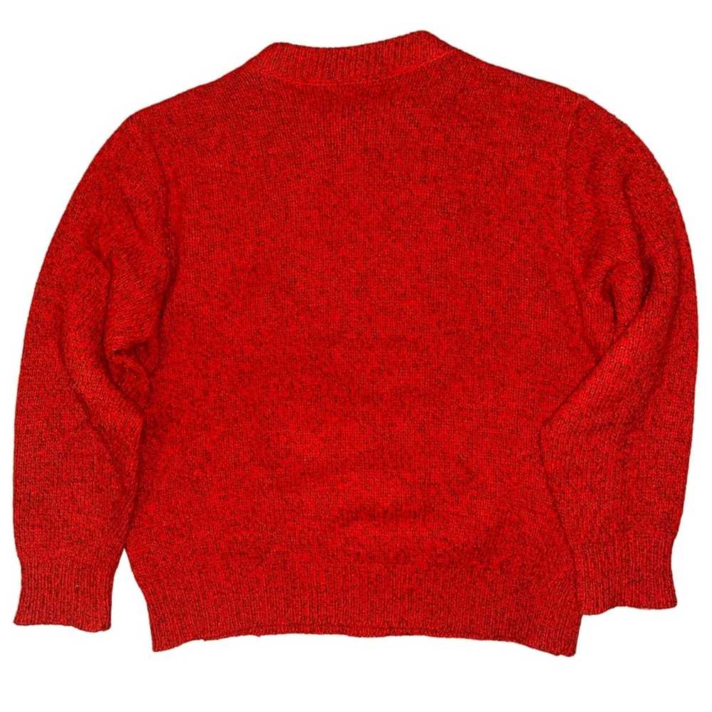 L.L. Bean × Vintage Vintage Red L.L. Bean wool sw… - image 2