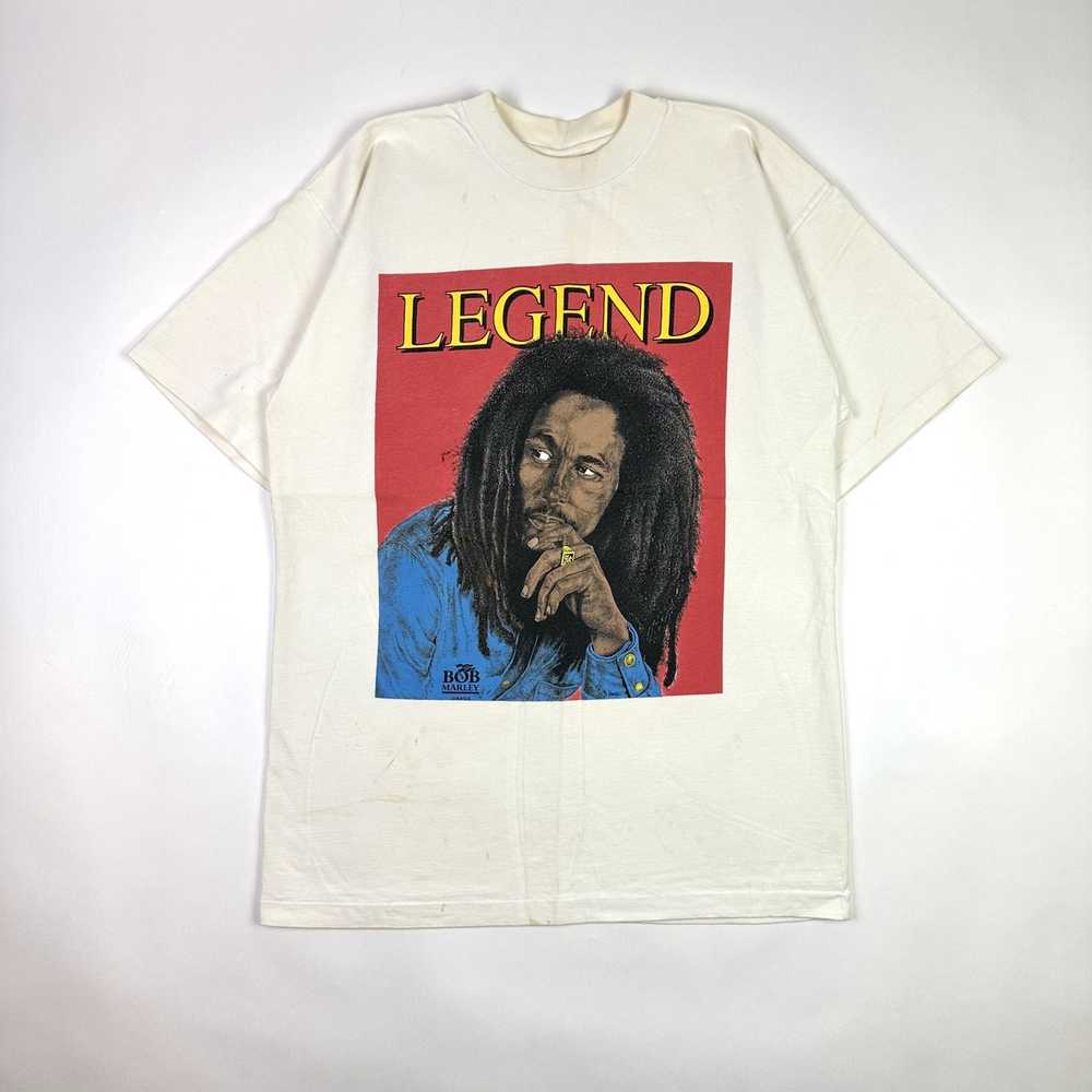 Band Tees × Bob Marley × Vintage Vintage 90s Lege… - image 1