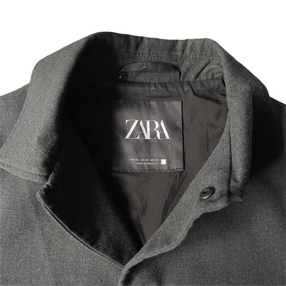 Zara ZARA BUTTON UP SHIRT JACKET - image 4