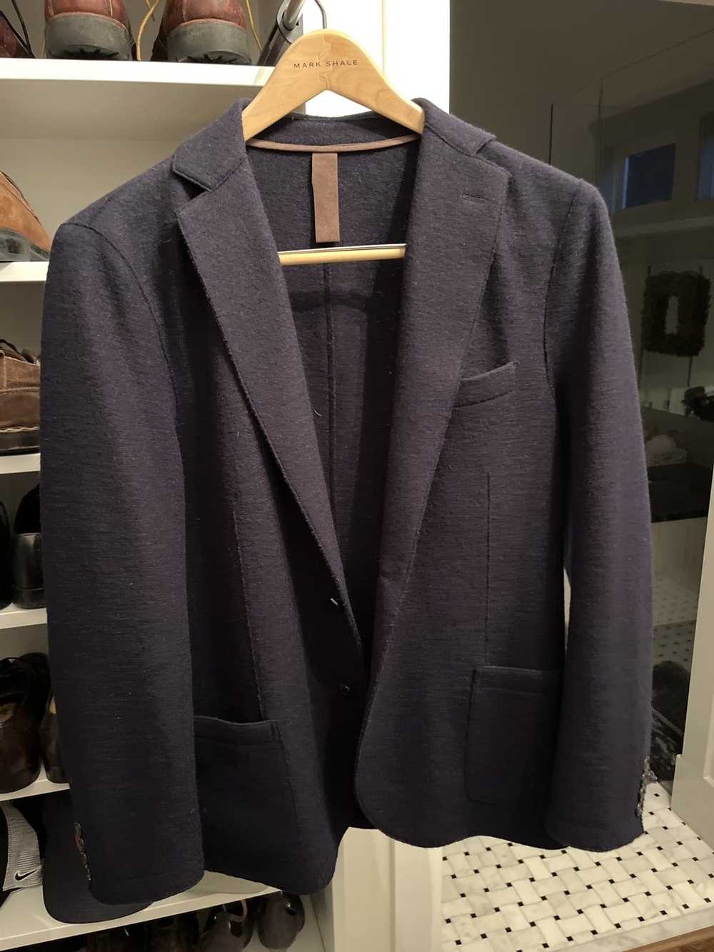 Eleventy Eleventy 100% Wool Made in Italy Navy Bl… - image 1