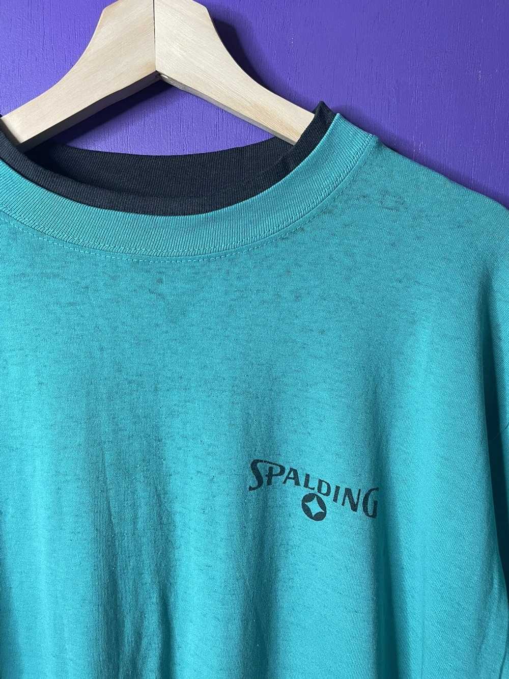 Spalding × Vintage Vintage 80s Spalding double ne… - image 3