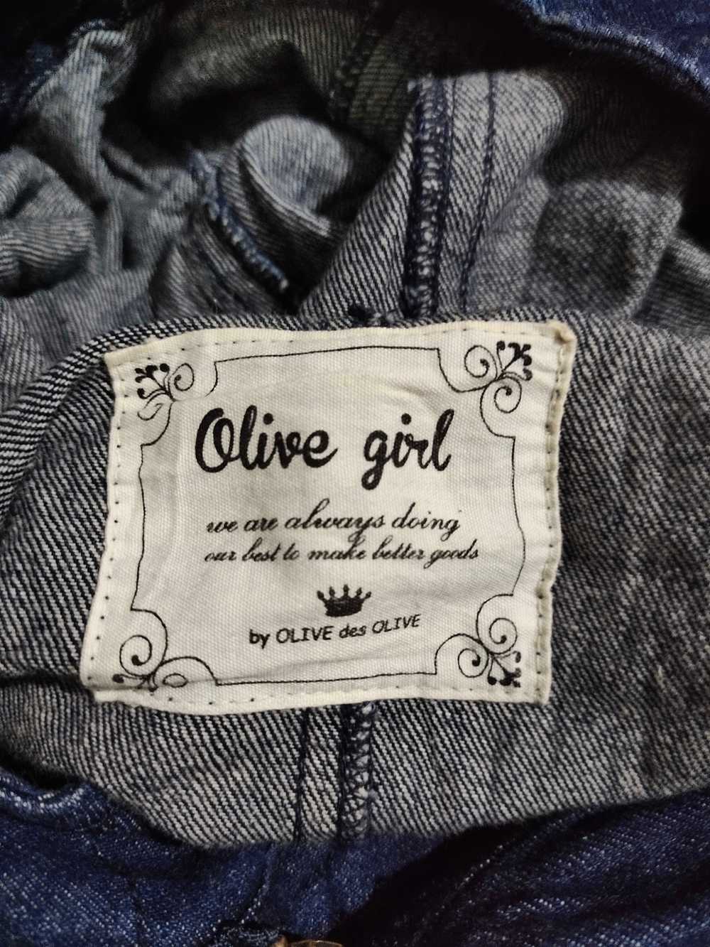 Denim Jacket × Olive Olive girl by olive des oliv… - image 3