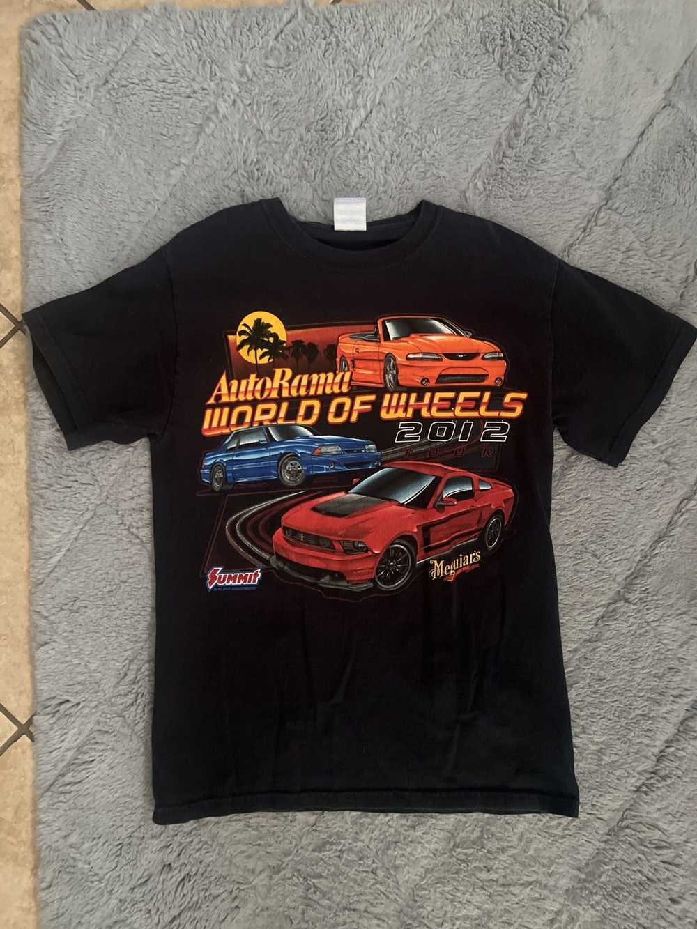 Gildan World of Wheels 2012 Tour shirt - image 1