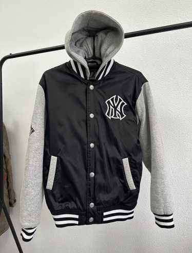 Yankees Big Patch Satin Jacket size L – Mr. Throwback NYC