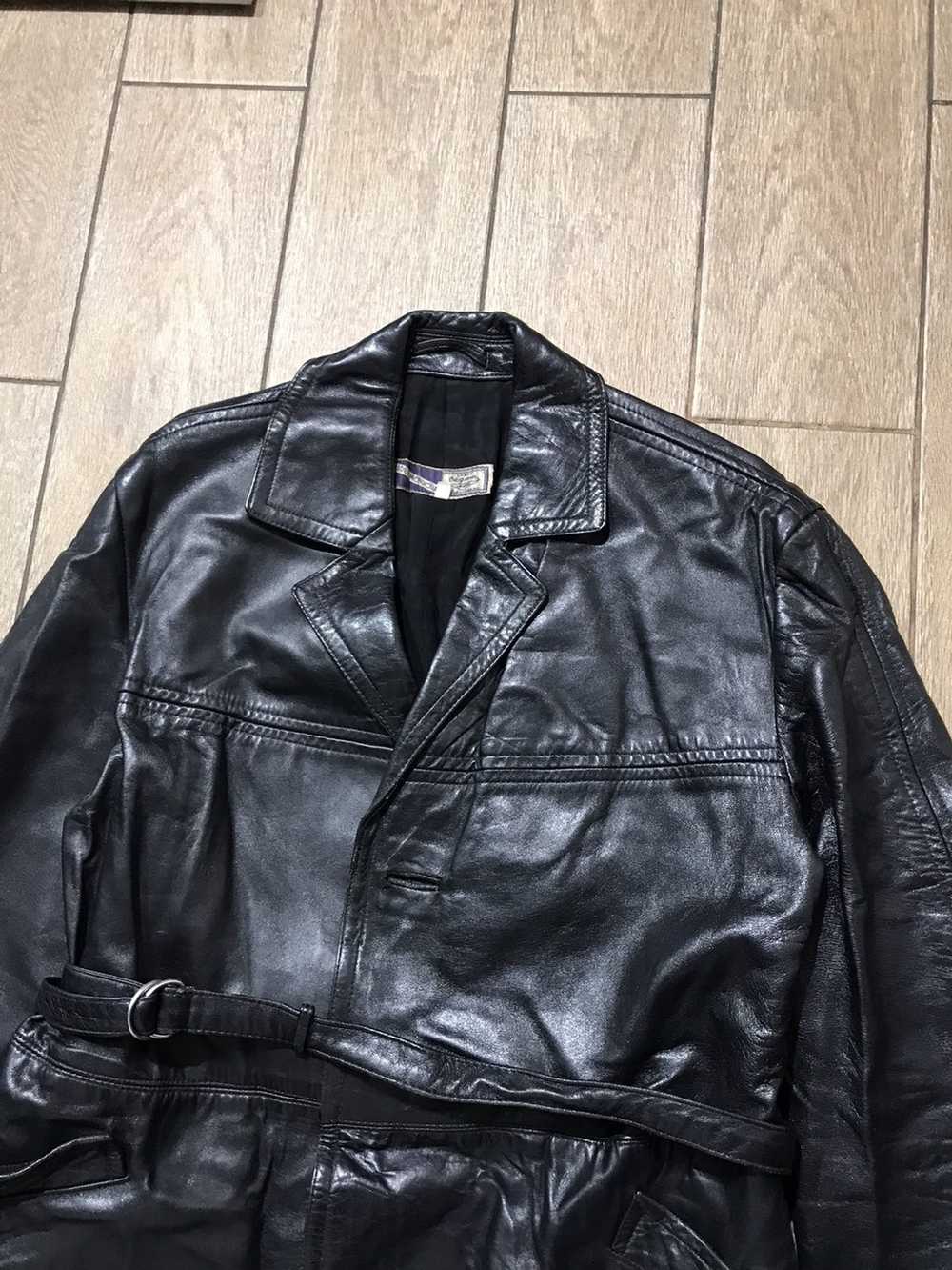 Genuine Leather × Leather Jacket × Vintage Very R… - image 3