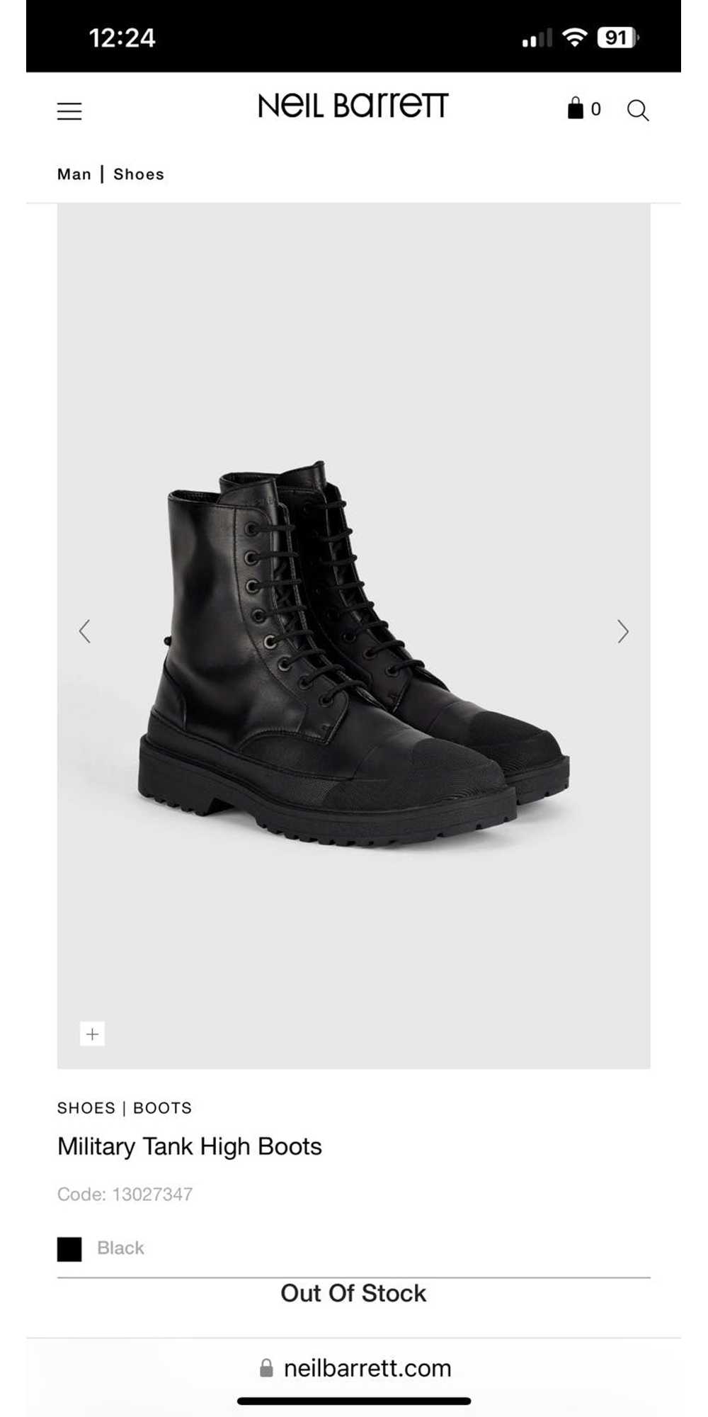 Neil Barrett Neil Barrett military boots - image 8