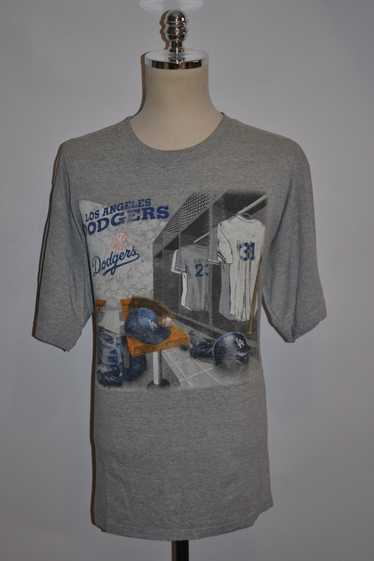 Vintage Los Angeles Dodgers T Shirt Tee Lee Sport Made Usa 