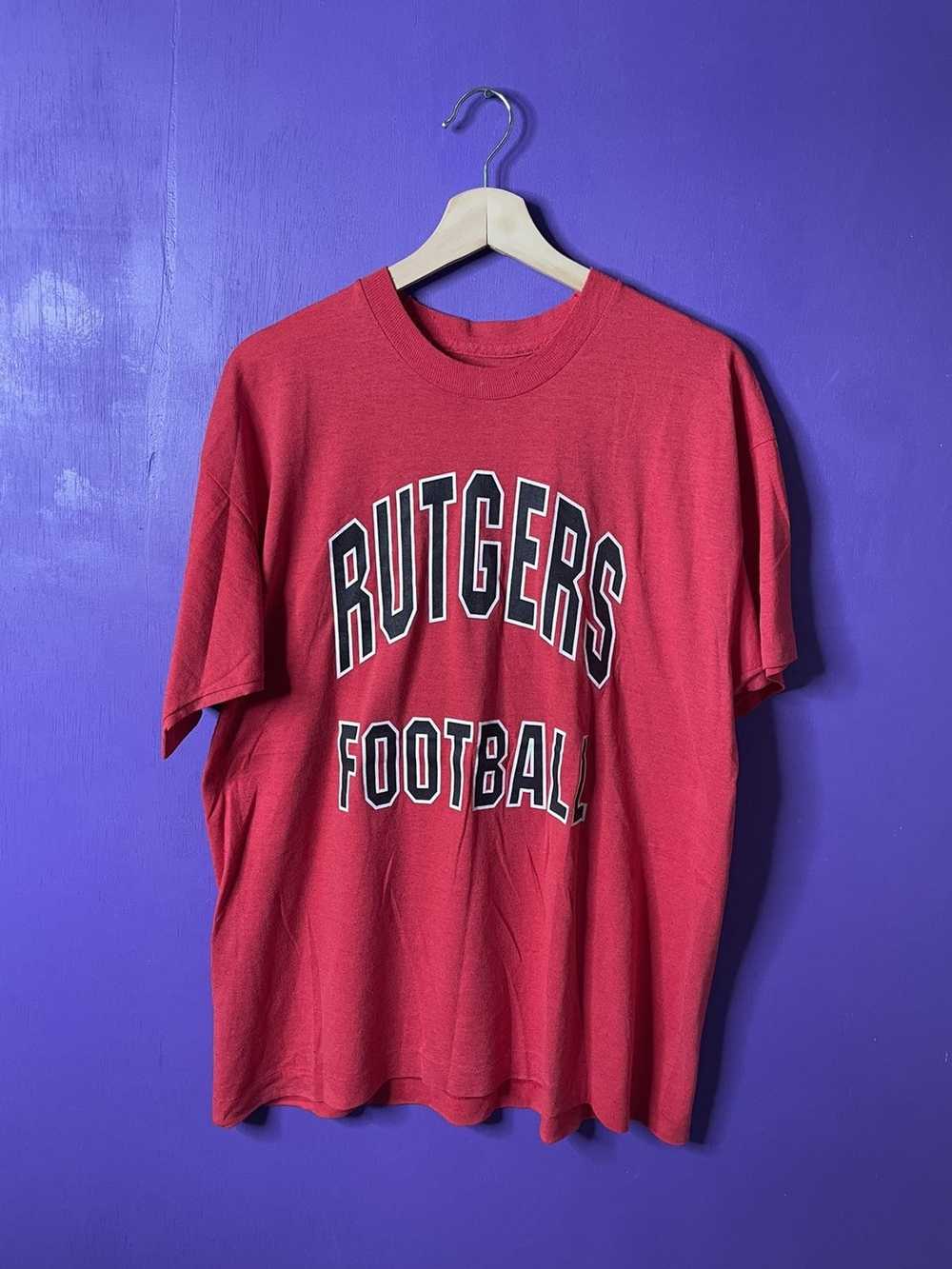 American College × Vintage Vintage 80s Rutgers un… - image 1