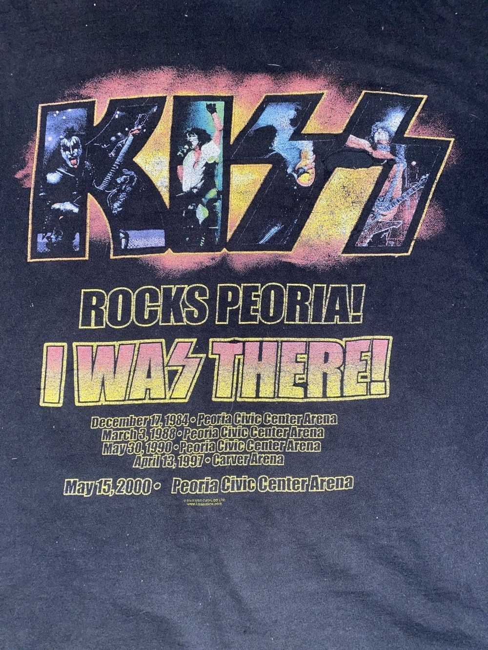 Kiss Band × Vintage Vintage Kiss Rock Peoria “I W… - image 5