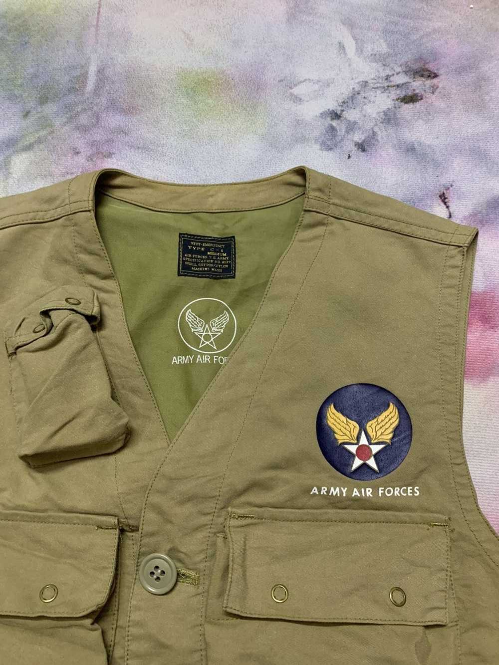 Buzz Rickson's × Military × Us Air Force Vest Eme… - image 4