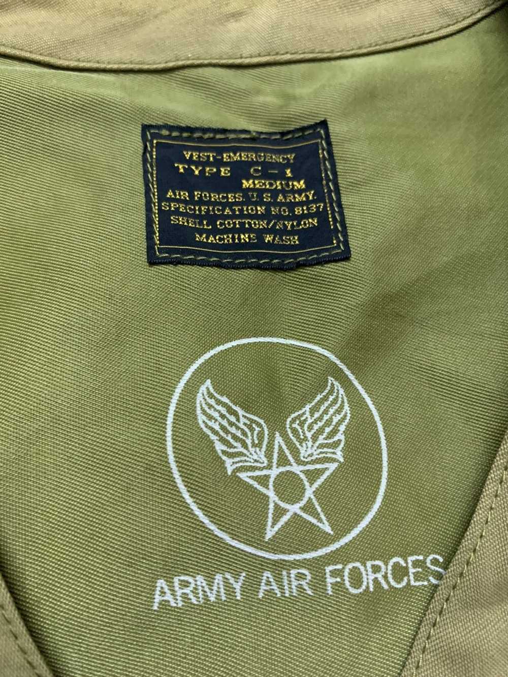 Buzz Rickson's × Military × Us Air Force Vest Eme… - image 8