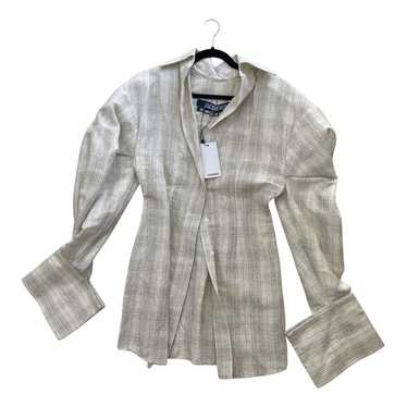 Jacquemus Les Santons de Provence linen blouse