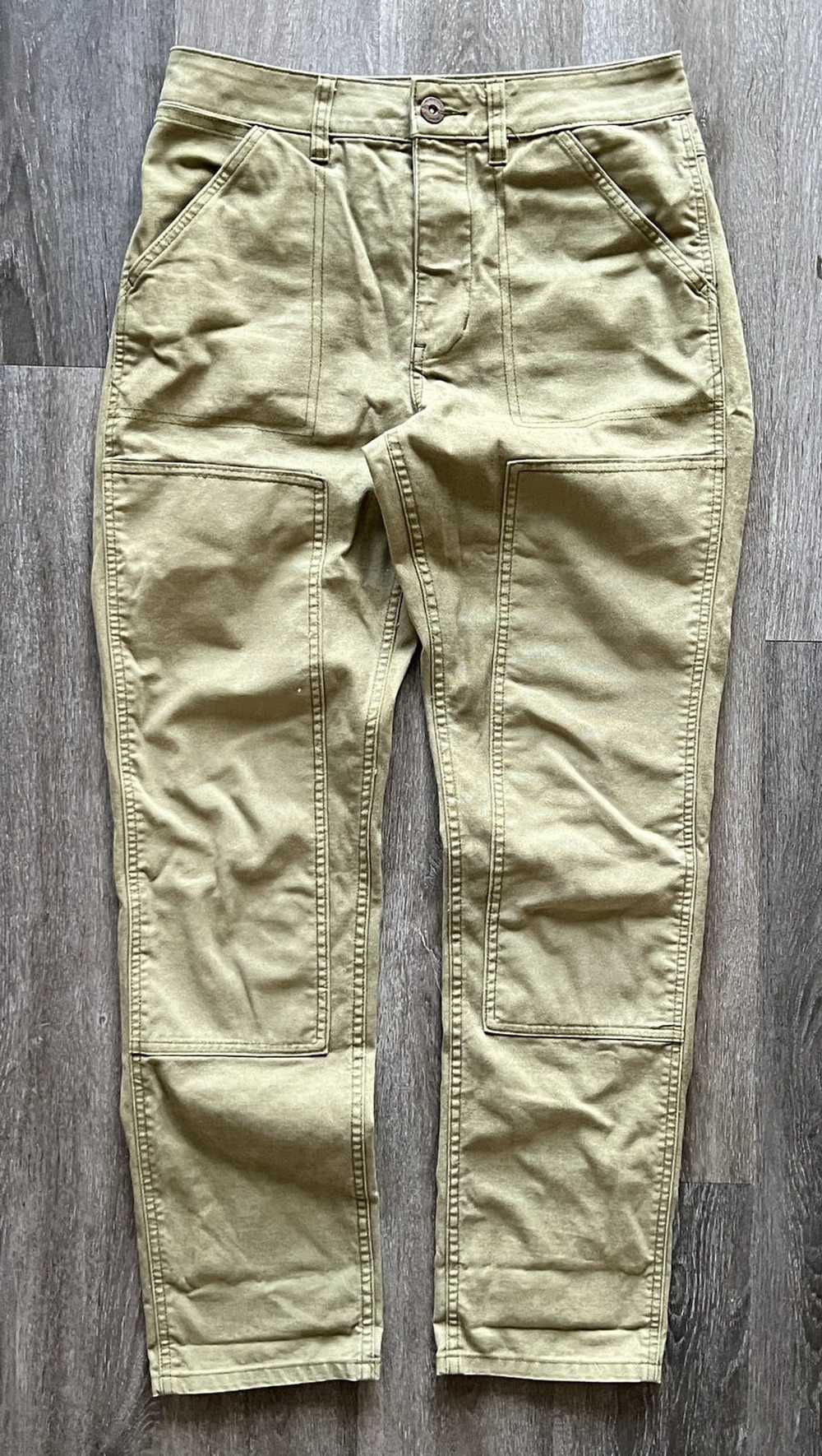 Rei × Vintage Vintage y2k REI olive green double … - image 1