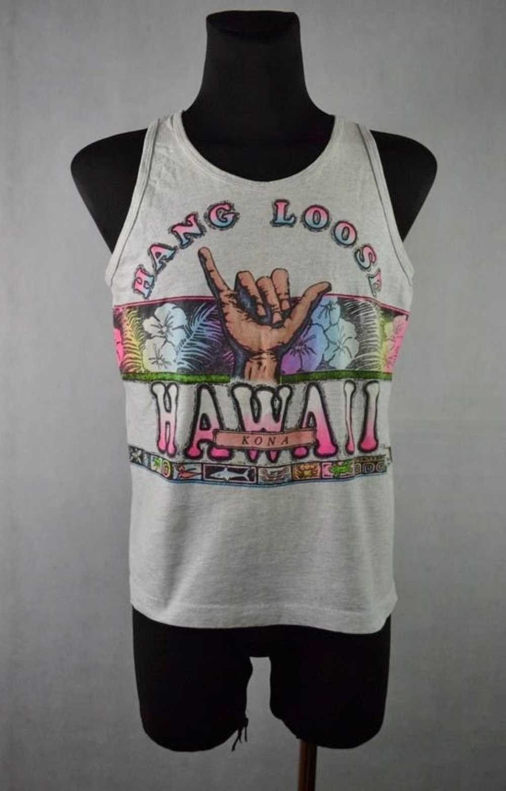 Anvil × Hawaiian Shirt × Vintage Vintage 1990 HAW… - image 1