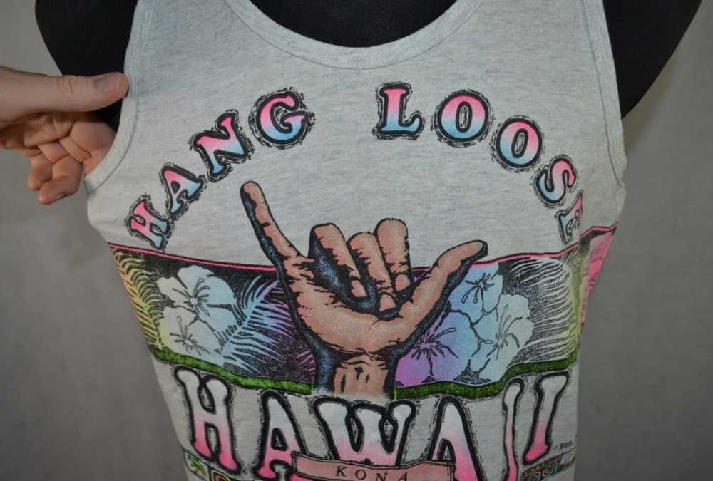 Anvil × Hawaiian Shirt × Vintage Vintage 1990 HAW… - image 4