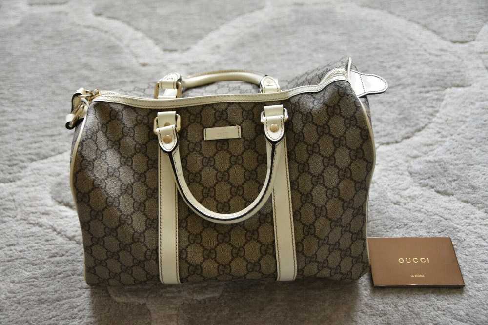 Gucci GUCCI 193603 Boston bag GG PVC Leather - image 1