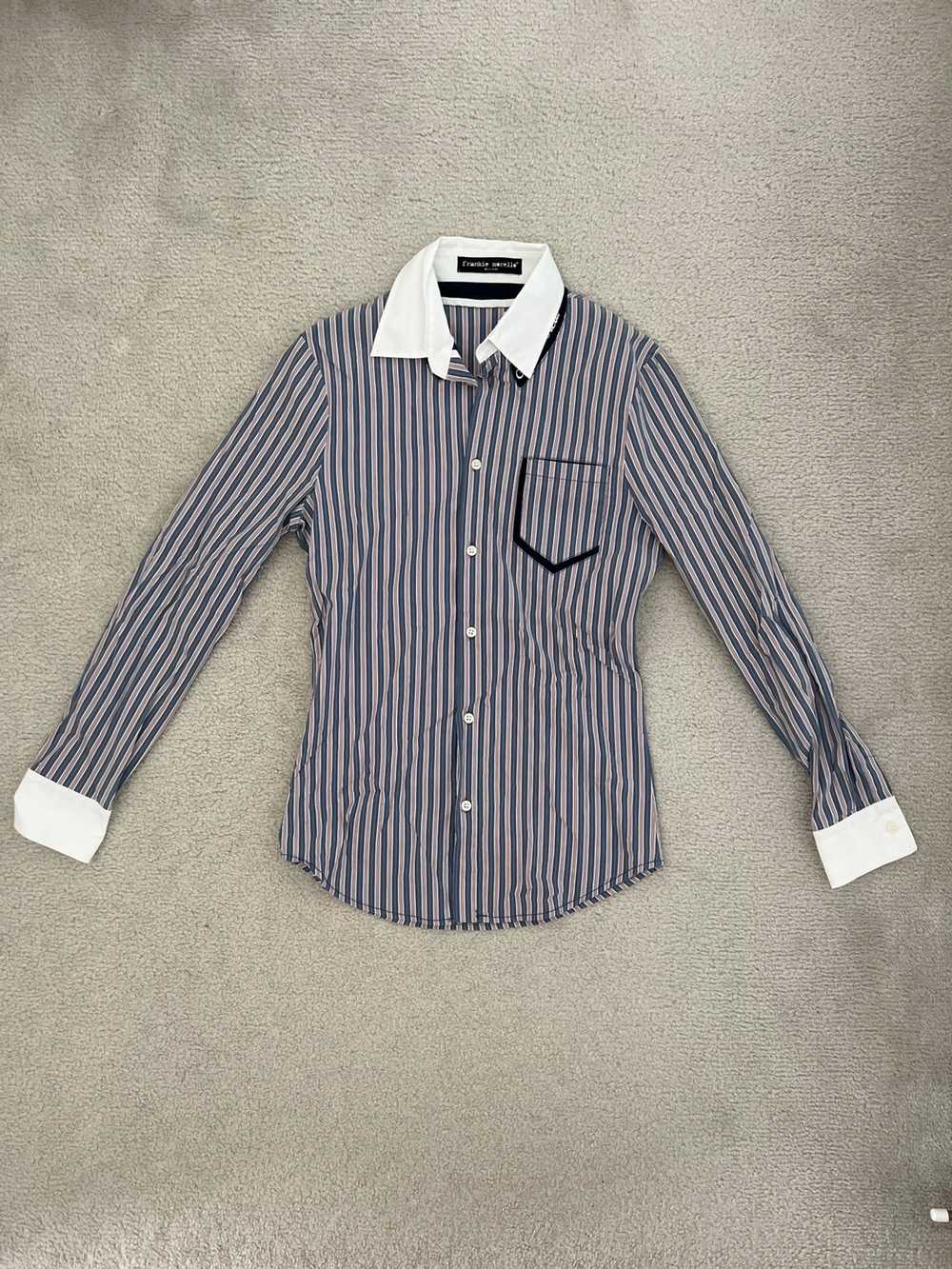 Frankie Morello Frankie Morello Striped Shirt - S… - image 2